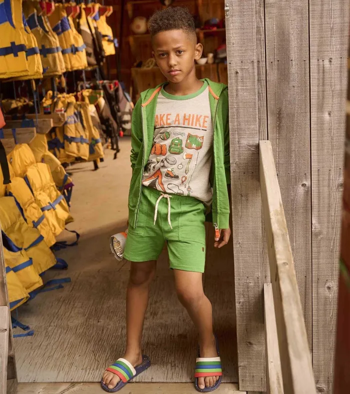 Hatley Tops Boys Boys Take A Hike Graphic Tee