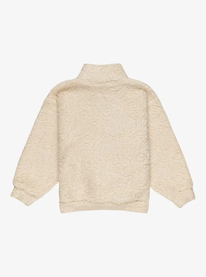 Having More Fun 8211 Half Zip Polar Pullover For Girls 4 8211 16 Parchment Kids Roxy Sweatshirts and Hoodies Having More Fun 8211 Half Zip Polar Pullover For Girls 4 8211 16 Parchment Kids Roxy Sweatshirts and Hoodies