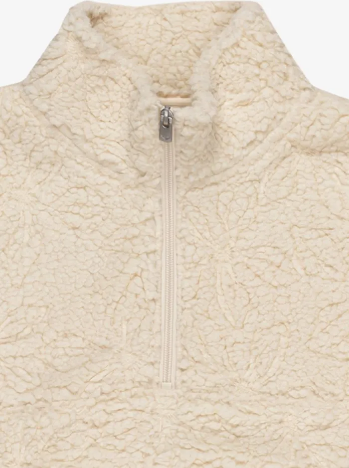 Having More Fun 8211 Half Zip Polar Pullover For Girls 4 8211 16 Parchment Kids Roxy Sweatshirts and Hoodies