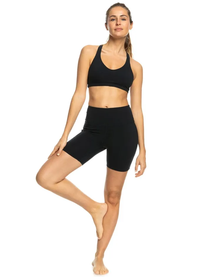 Heart Into It 8211 Technical Shorts Anthracite Women Roxy Shorts