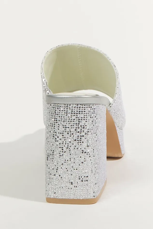 Heels Altar8217d State Women Crystal Glitter Platform Heels