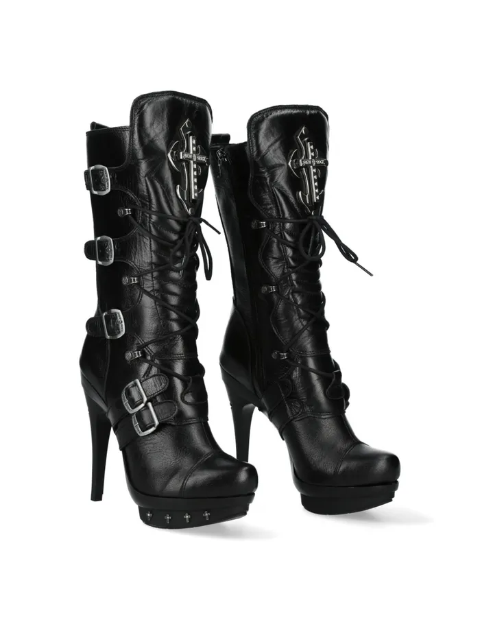 Heels Boot Punk MPunk061S1 New Rock Women