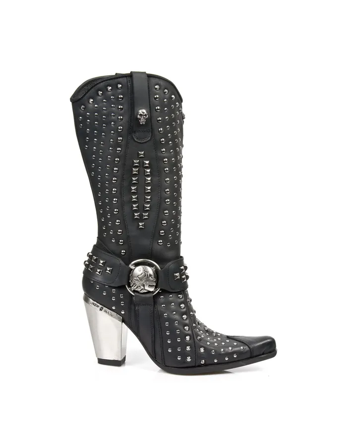 Heels New Rock Women Boot Bull M7981C1