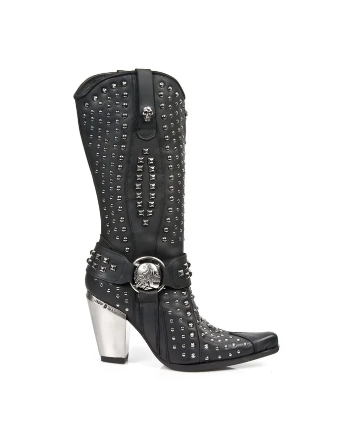 Heels New Rock Women Boot Bull M7981C1 Heels New Rock Women Boot Bull M7981C1