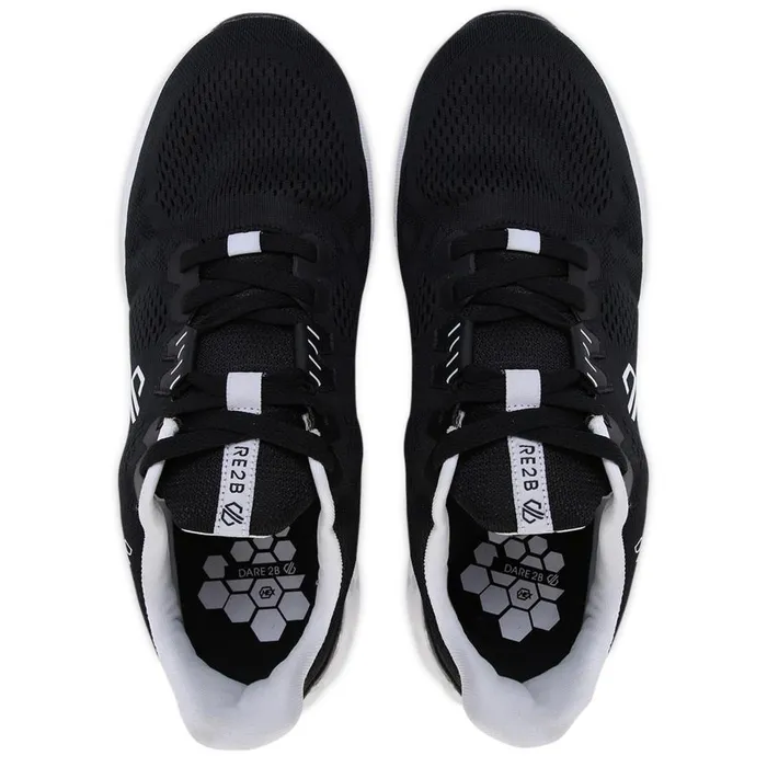 Hex Rapid Performance Trainers Black White Men Dare 2b Shoes