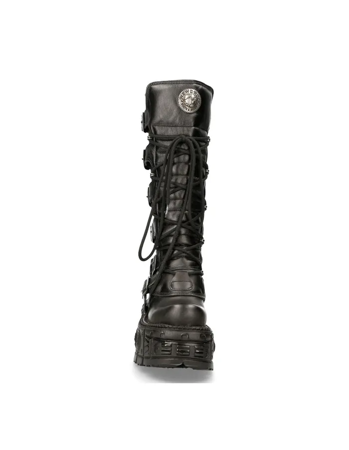 High Boot Black Imperfect M272S3 WomenMen Boots New Rock