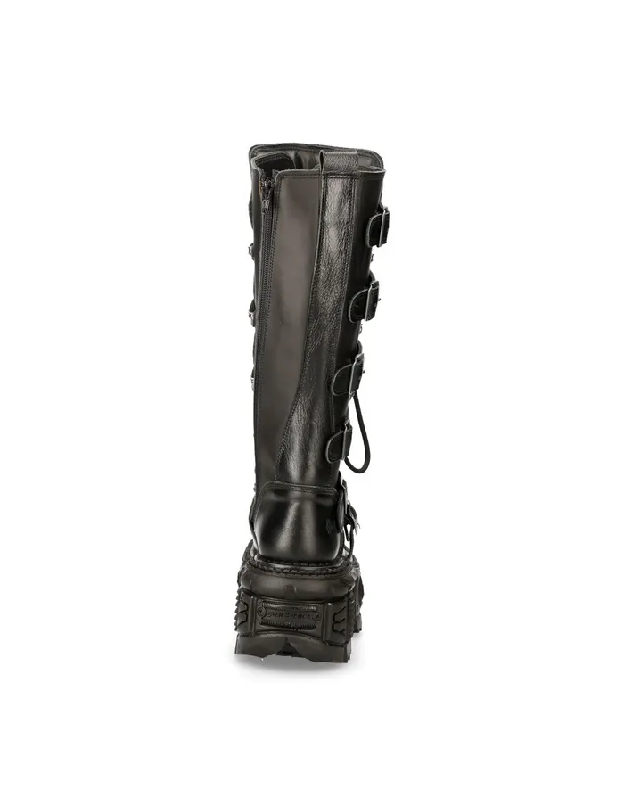 High Boot Black Imperfect M272S3 WomenMen Boots New Rock