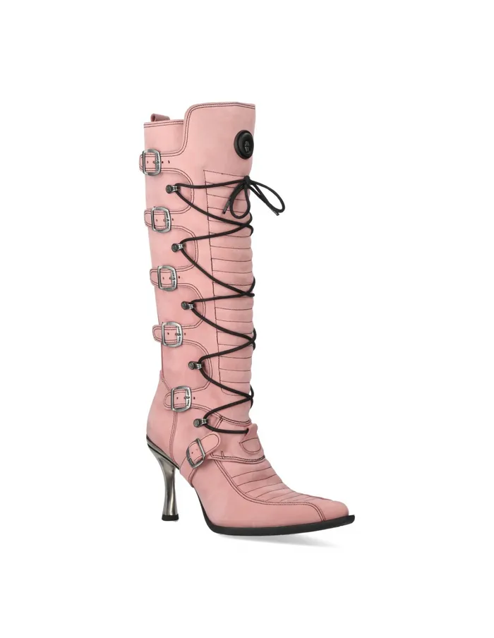 High Boots Women New Rock M9674C2 High Boots Women New Rock M9674C2