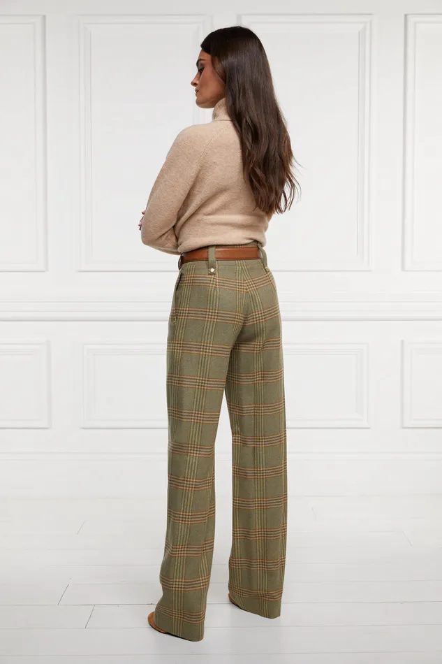 High Waisted Straight Trouser Leveret Women Holland Cooper Trousers