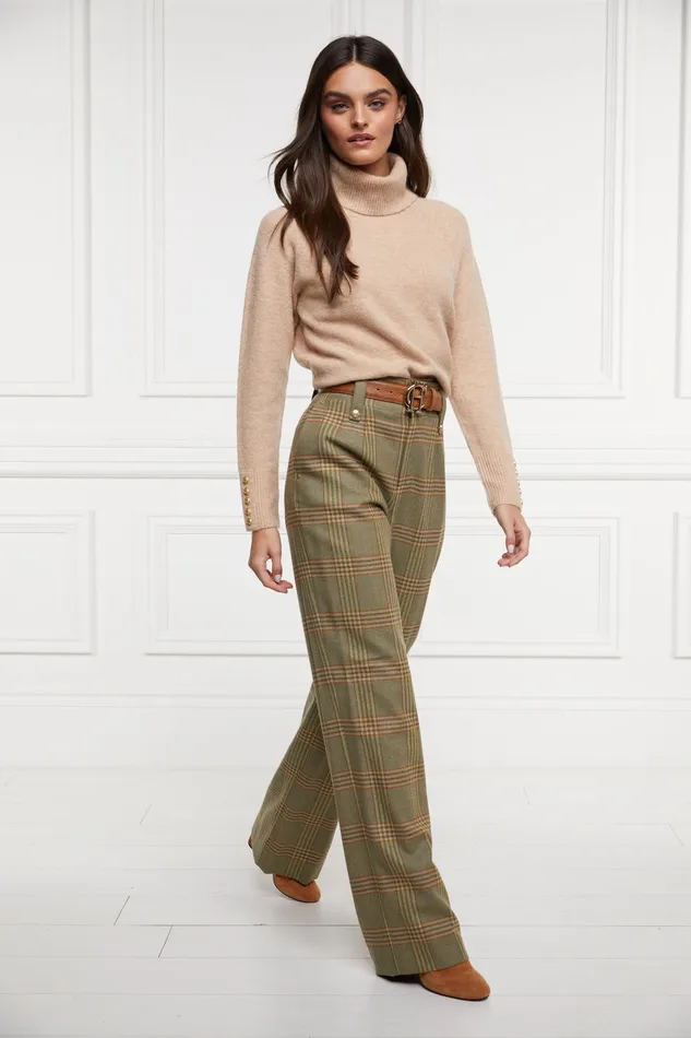 High Waisted Straight Trouser Leveret Women Holland Cooper Trousers