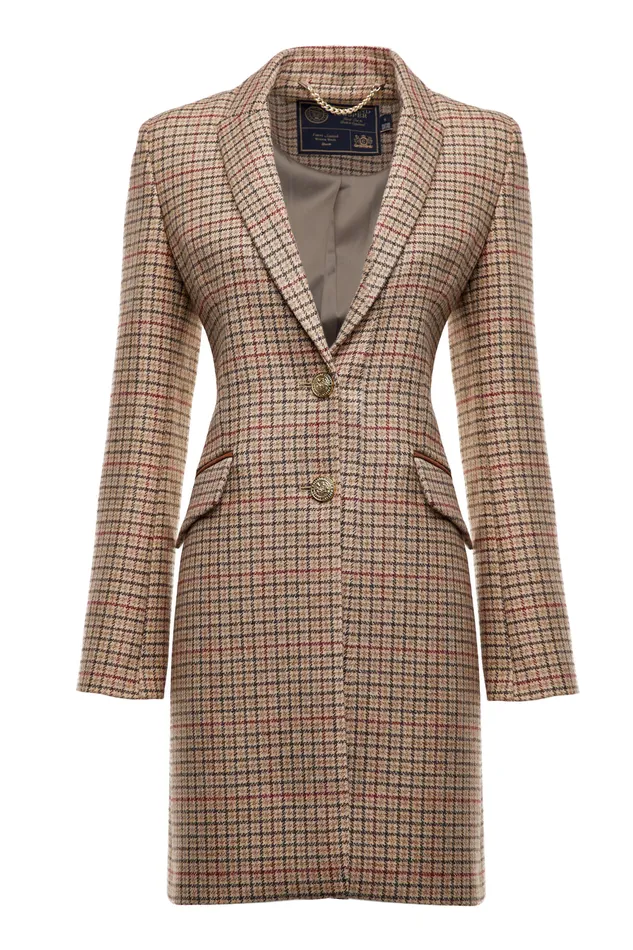 Highgrove Coat Charlton Tweed Women Holland Cooper Coats