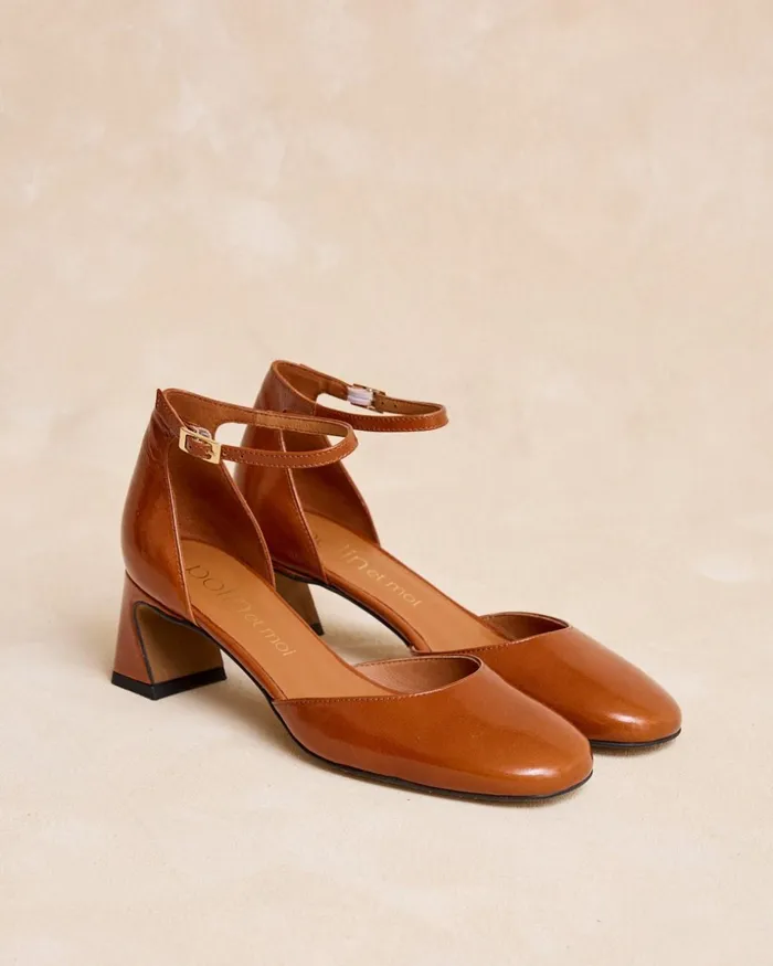 Humila Heel Shoes Leather Women Polin Et Moi Heels Humila Heel Shoes Leather Women Polin Et Moi Heels