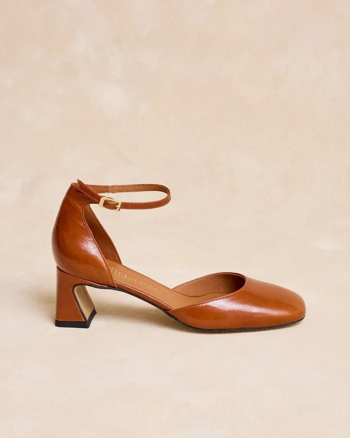 Humila Heel Shoes Leather Women Polin Et Moi Heels Humila Heel Shoes Leather Women Polin Et Moi Heels
