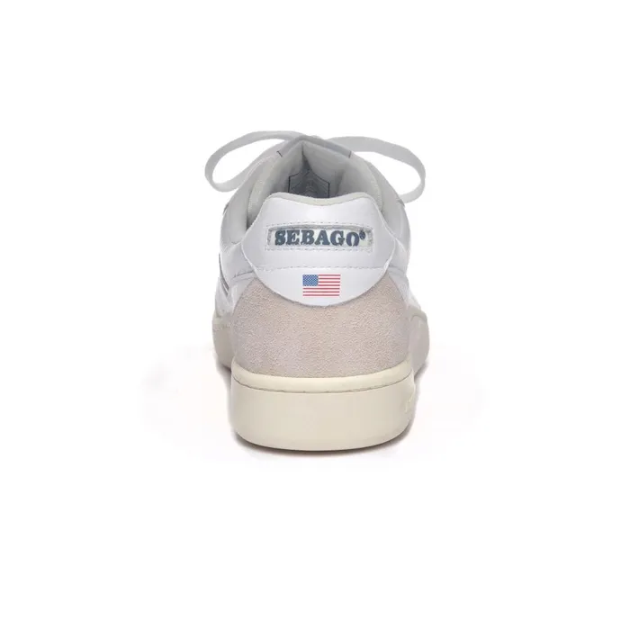 HURRICANE White Women Sebago Boat Shoes HURRICANE White Women Sebago Boat Shoes