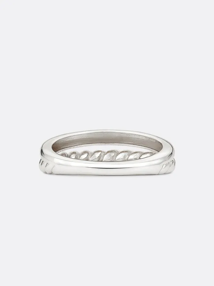 Icons White Gold Duet Ring White Gold Women Brochu Walker Fine Jewelry