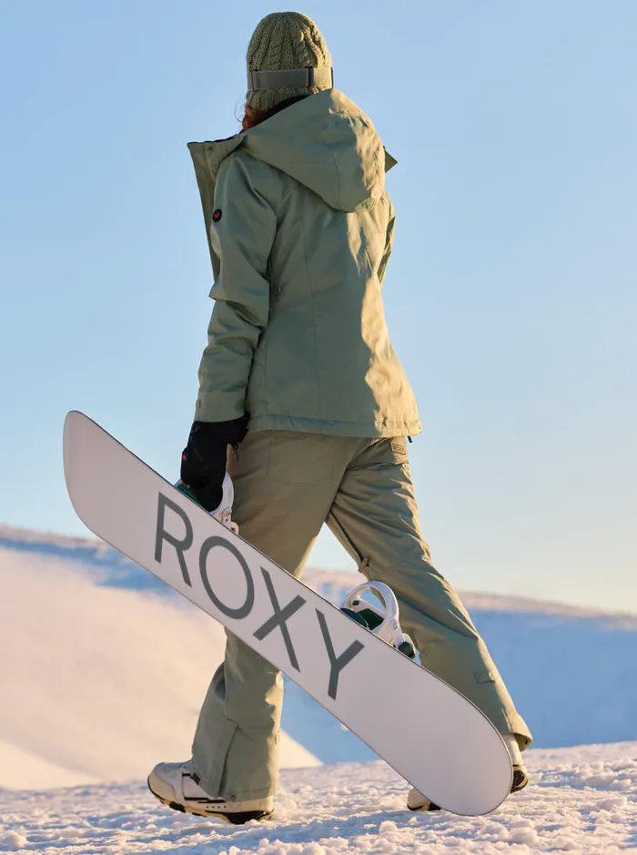 Illumine Warmlink 8211 Snow Jacket Lily Pad Women Roxy Jackets and Coats