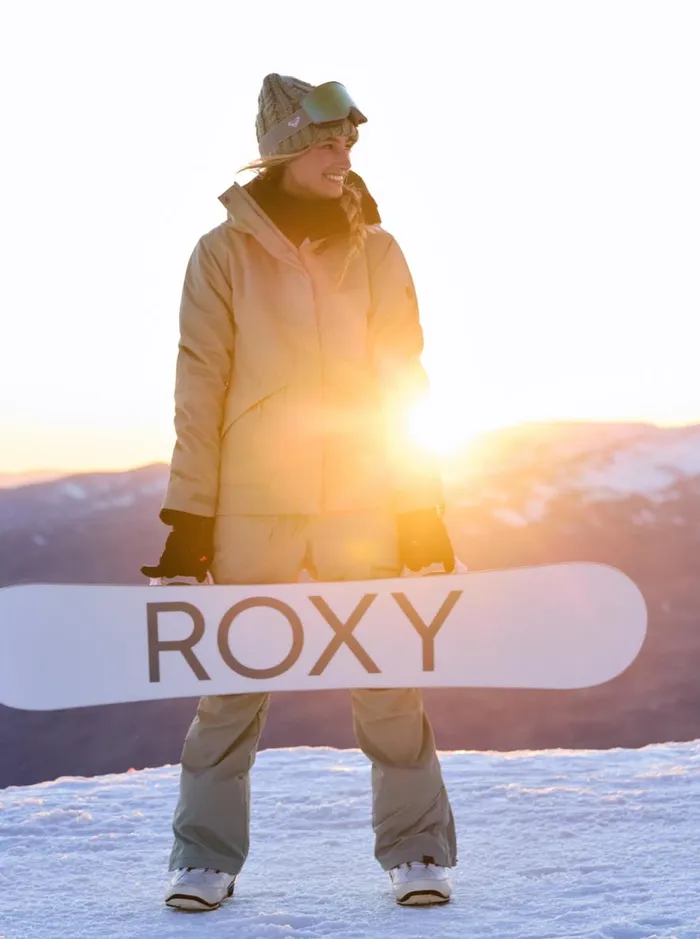 Illumine Warmlink 8211 Snow Jacket Lily Pad Women Roxy Jackets and Coats
