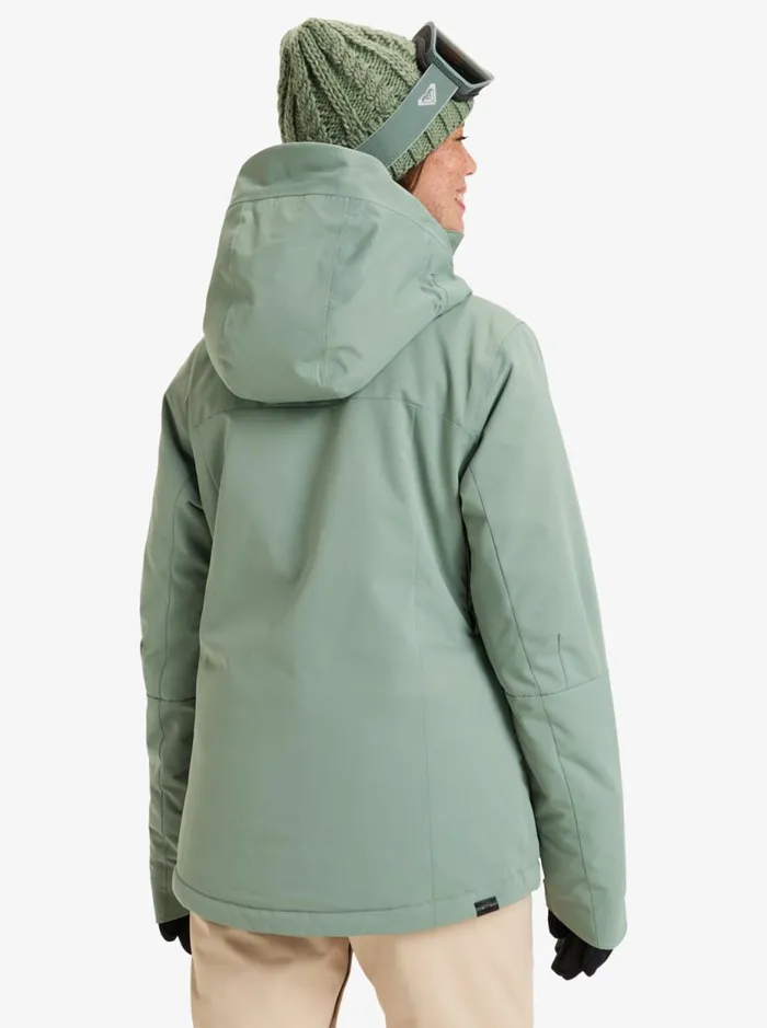 Illumine Warmlink 8211 Snow Jacket Lily Pad Women Roxy Jackets and Coats