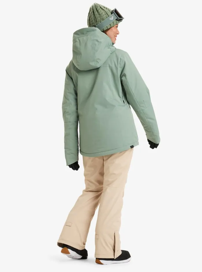 Illumine Warmlink 8211 Snow Jacket Lily Pad Women Roxy Jackets and Coats