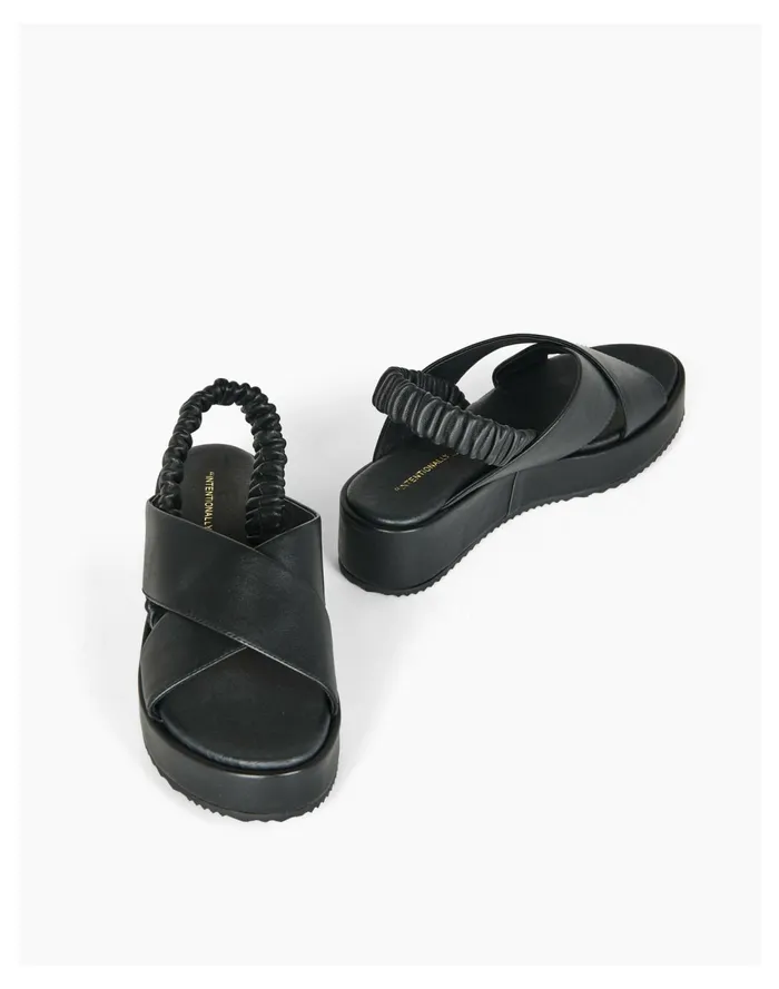 Intentionally Blank STARRY Sandal Black Women Madewell Sandals Intentionally Blank STARRY Sandal Black Women Madewell Sandals