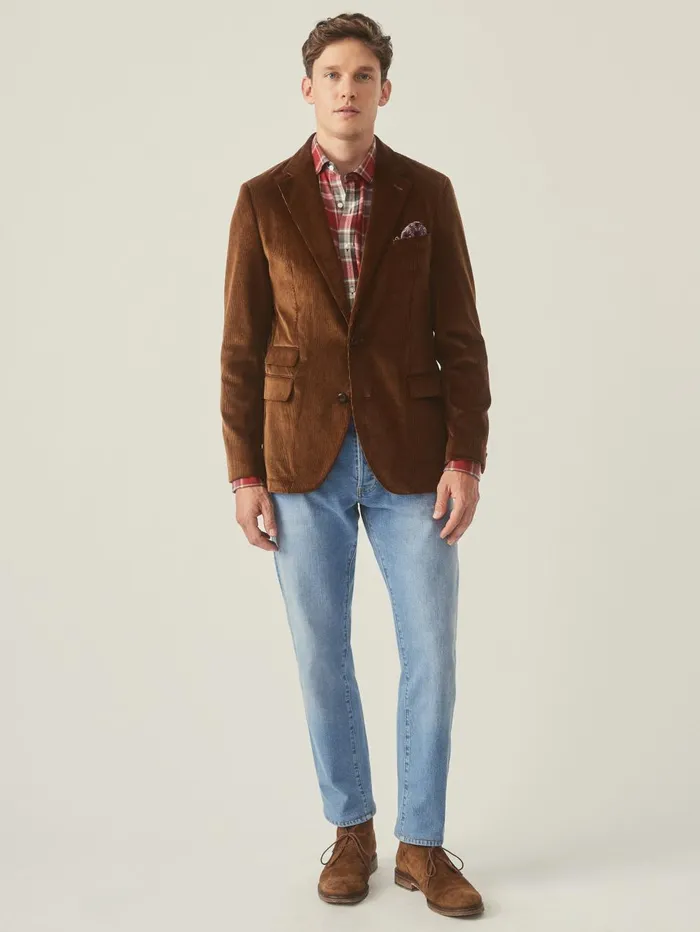 JMcLaughlin Jackets and Outerwear Men Suffolk Corduroy Sport Coat Tan JMcLaughlin Jackets and Outerwear Men Suffolk Corduroy Sport Coat Tan