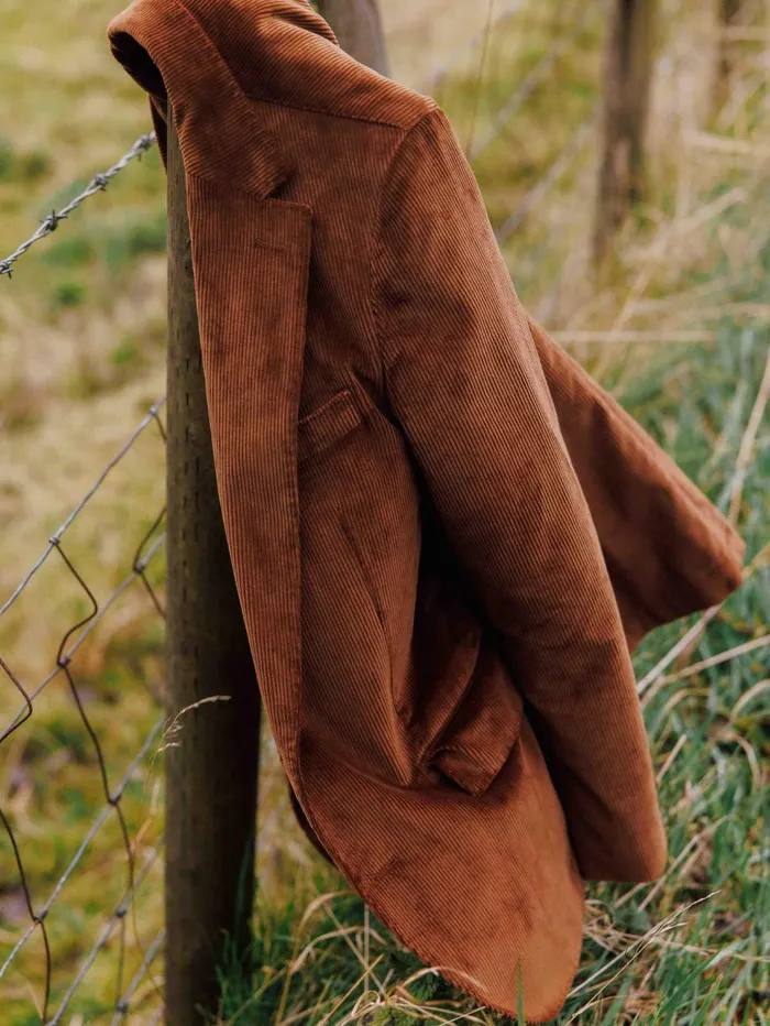 JMcLaughlin Jackets and Outerwear Men Suffolk Corduroy Sport Coat Tan JMcLaughlin Jackets and Outerwear Men Suffolk Corduroy Sport Coat Tan