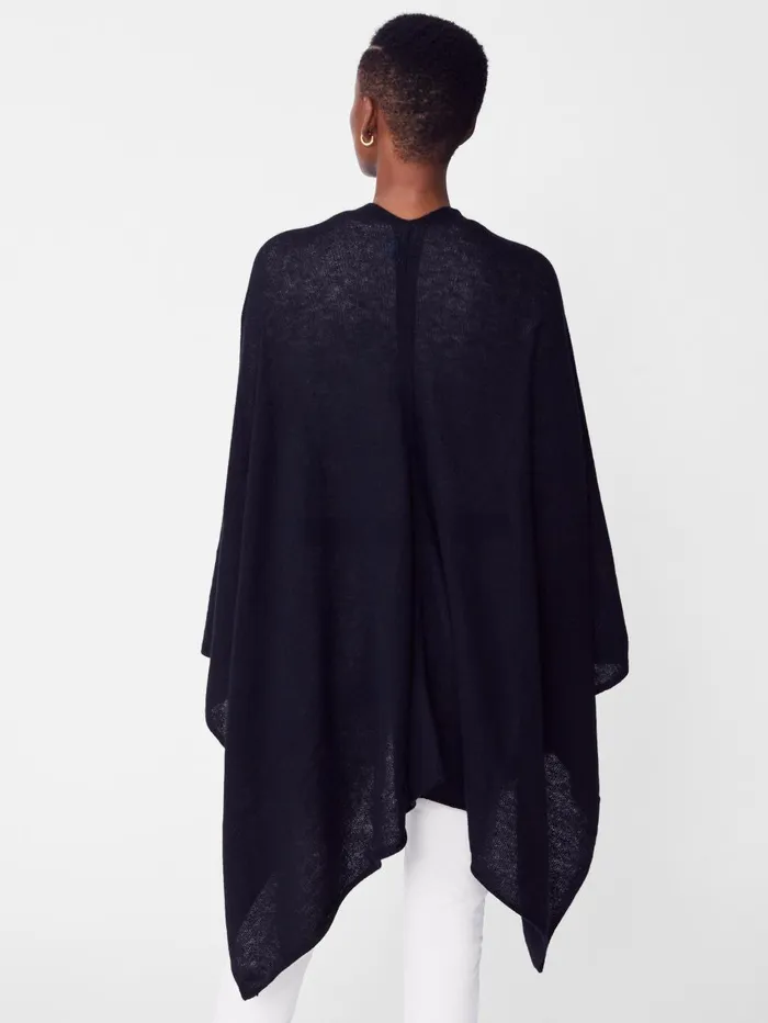 JMcLaughlin Jackets and Outerwear Women Rossi Cashmere Wrap Black