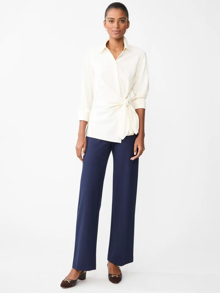JMcLaughlin Pants Women Carter Pants Winter Navy