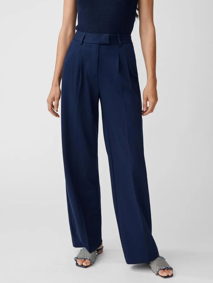 JMcLaughlin Pants Women Newman Pants Winter Navy JMcLaughlin Pants Women Newman Pants Winter Navy