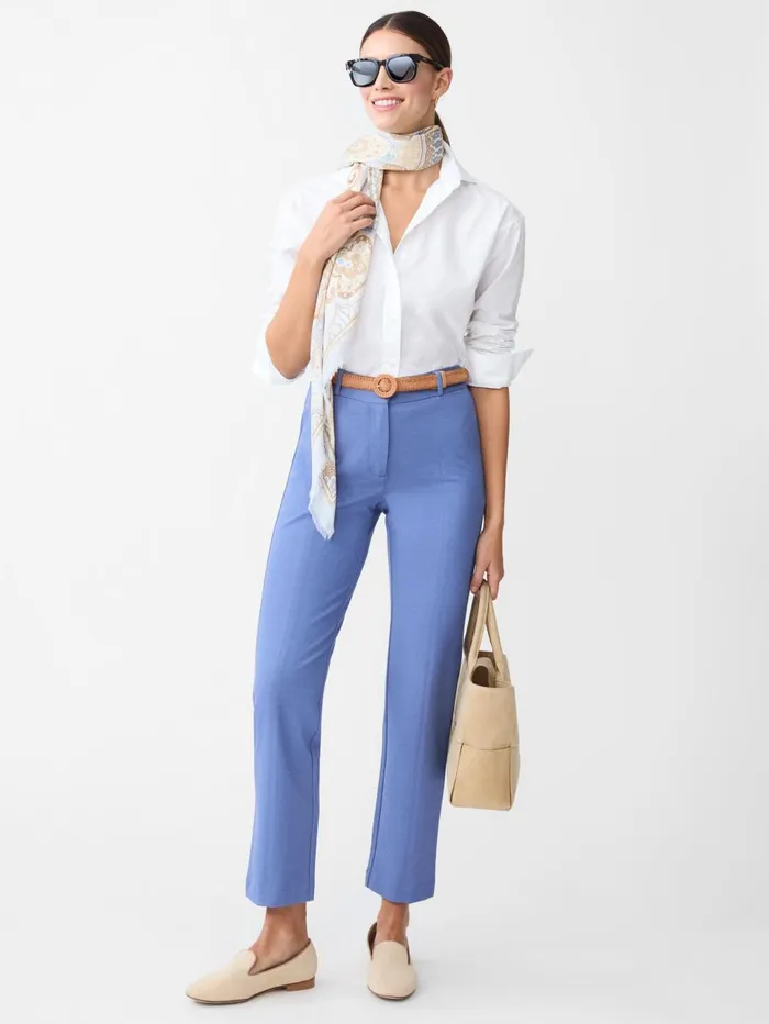 JMcLaughlin Pants Women Ynez Pants Heather Denim