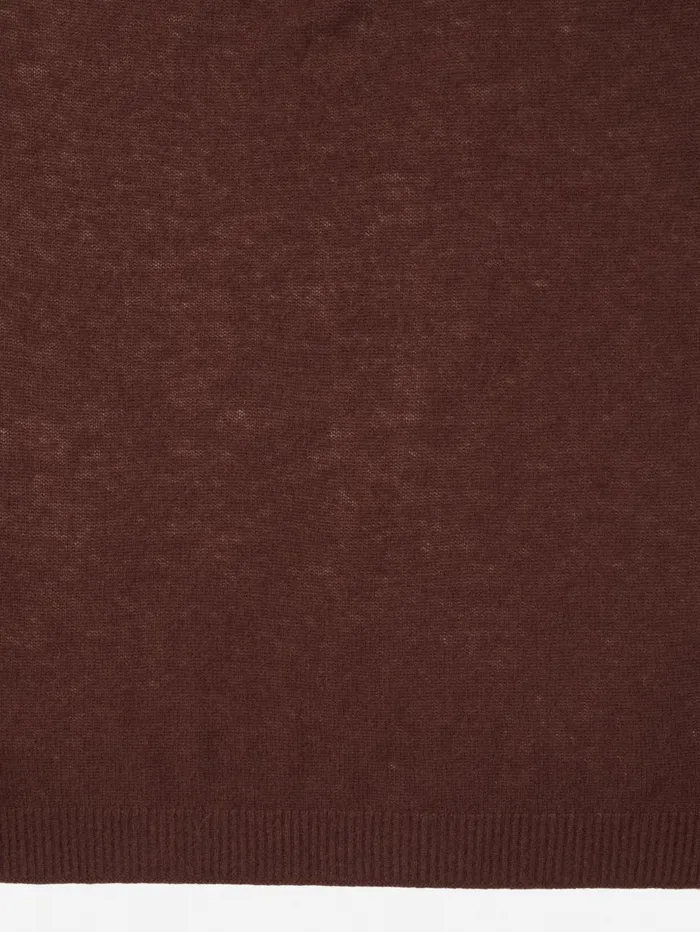 JMcLaughlin Scarves Women Ailia Cashmere Scarf Chocolate Brown JMcLaughlin Scarves Women Ailia Cashmere Scarf Chocolate Brown