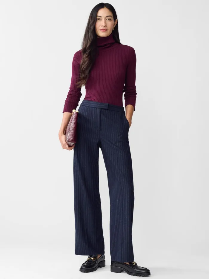 JMcLaughlin Sweaters Women Arlette Turtleneck Merlot