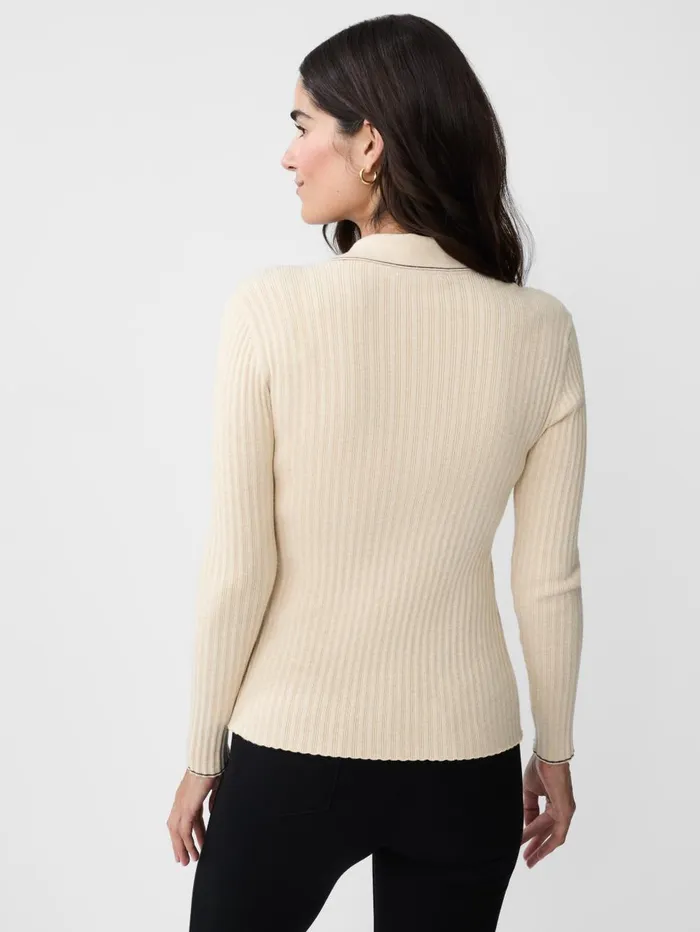 JMcLaughlin Sweaters Women Laine Cardigan Heather Oatmeal