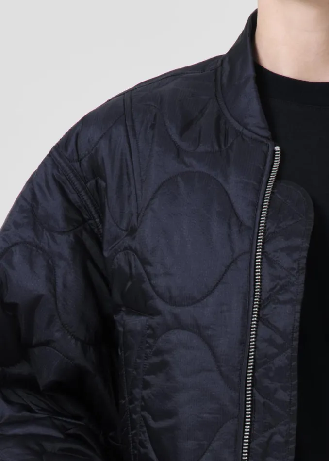 Jackets and Outerwear Women Agolde Shoreditch Ski Club X AGOLDE Iona Quilted Jacket Ink