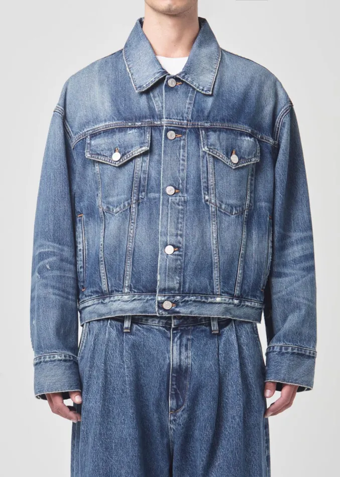 Jackets Men Agolde Dorian Jacket Illuminate