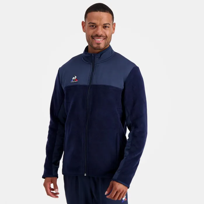 Jackets Men Le Coq Sportif Training Fleece Jacket