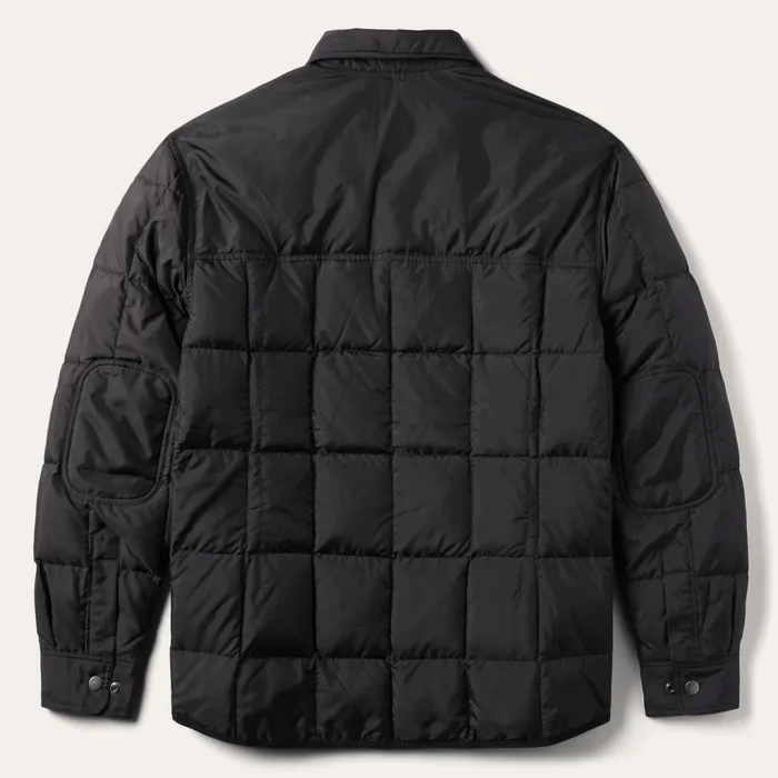 Jackets Men Stetson Crushable Black Parachute Jacket Black