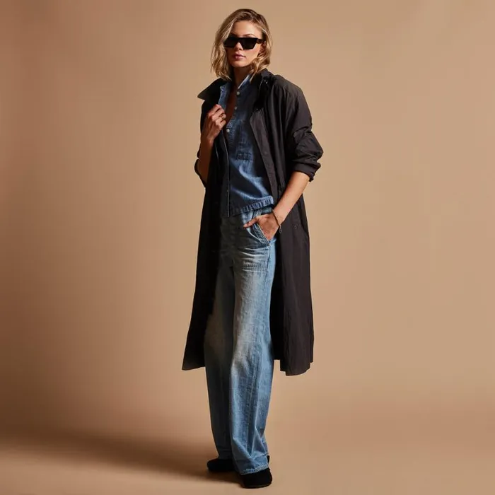 JacketsOuterwear Women James Perse Lightweight Parka Black