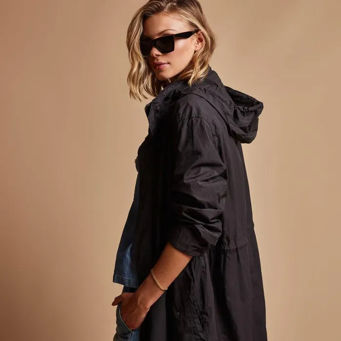 JacketsOuterwear Women James Perse Lightweight Parka Black JacketsOuterwear Women James Perse Lightweight Parka Black