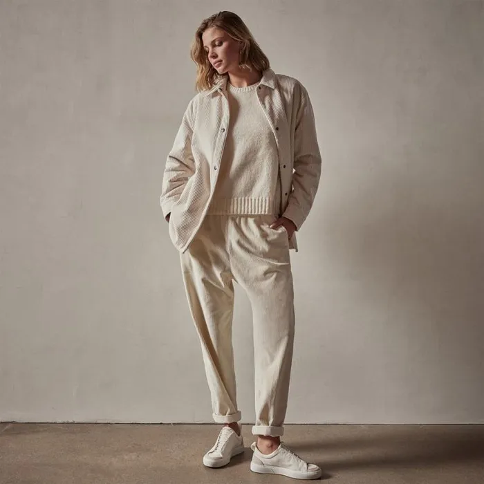 JacketsOuterwear Women James Perse Sherpa Lined Oversized Corduroy Jacket Canvas JacketsOuterwear Women James Perse Sherpa Lined Oversized Corduroy Jacket Canvas