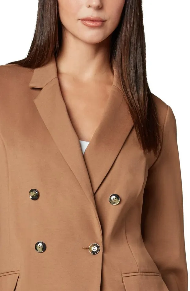 Jackets Women Liverpool Los Angeles Becca Double Breasted Blazer Liy Exclusive Maple