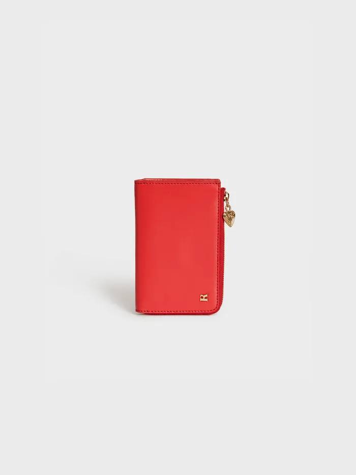 Jeannette Wallet Uni Rouge Mix Women Small leather goods Rouje