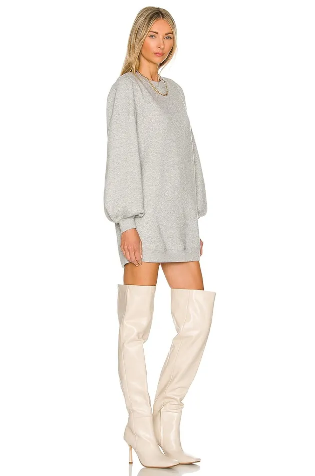 Jessa Sweatshirt Dress Charcoal Women Lovers Friends Dresses