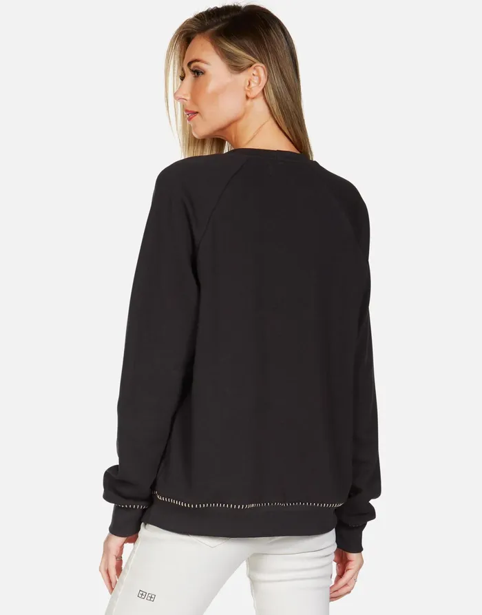 Jocelyn Loveable Heart Teddy Onyx Women039s Lauren Moshi Long Sleeve