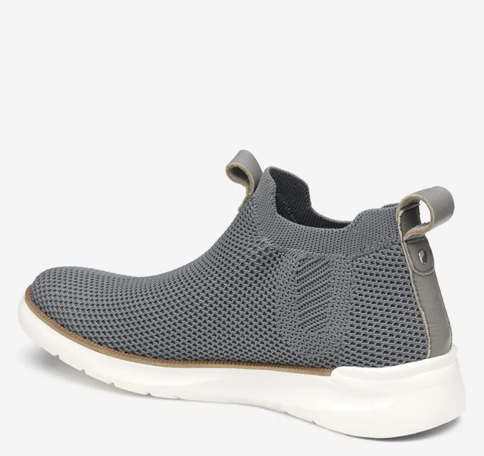 JohnstonandMurphy Boots and Booties Emery Knit Chelsea Boot Gray Knit 8211 Women