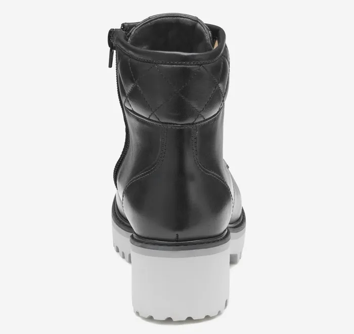 JohnstonandMurphy Boots and Booties Emmalynn Quilted Hiker Boot Black Glove Leather 8211 Women JohnstonandMurphy Boots and Booties Emmalynn Quilted Hiker Boot Black Glove Leather 8211 Women