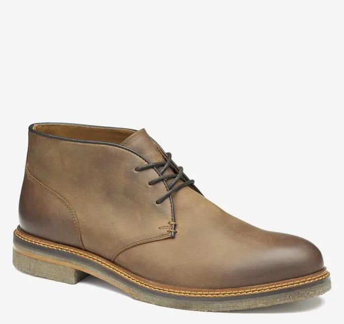 JohnstonandMurphy Boots Calder Chukka Brown Oiled Full Grain 8211 Men