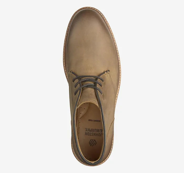 JohnstonandMurphy Boots Calder Chukka Brown Oiled Full Grain 8211 Men