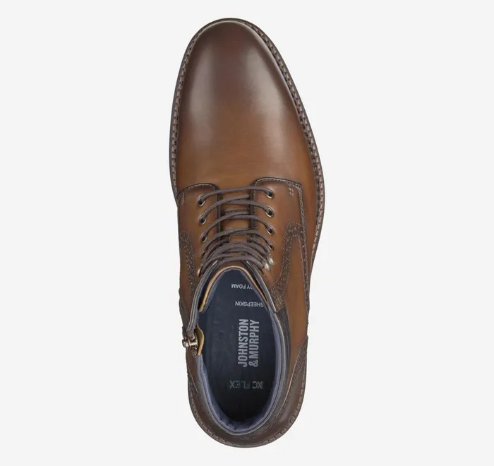 JohnstonandMurphy Boots Xc Flex Connelly Plain Toe Boot Tan Full Grain 8211 Men JohnstonandMurphy Boots Xc Flex Connelly Plain Toe Boot Tan Full Grain 8211 Men