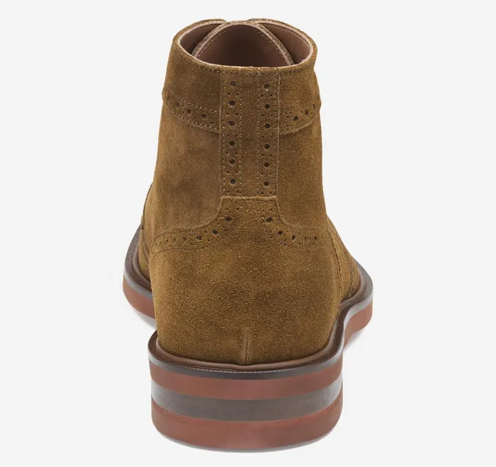 JohnstonandMurphy LaceUps Hartley Wingtip Boot Snuff Italian Suede 8211 Men JohnstonandMurphy LaceUps Hartley Wingtip Boot Snuff Italian Suede 8211 Men